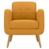 HL Home,Armchair in Linen with Natural Legs - 2 of 4