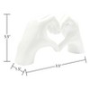 Adam & Friends Heart Sign Hands Sculpture - 4 of 4