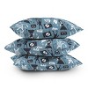 16"x16" Julia Madoka Halloween Night Fever Square Throw Pillow Blue - Deny Designs - 4 of 4