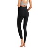 Anna-Kaci Active Women’s High Waist Maternity Leggings with Over Belly Panel and Side Utility Pockets for Supportive Stretch Comfort - 4 of 4