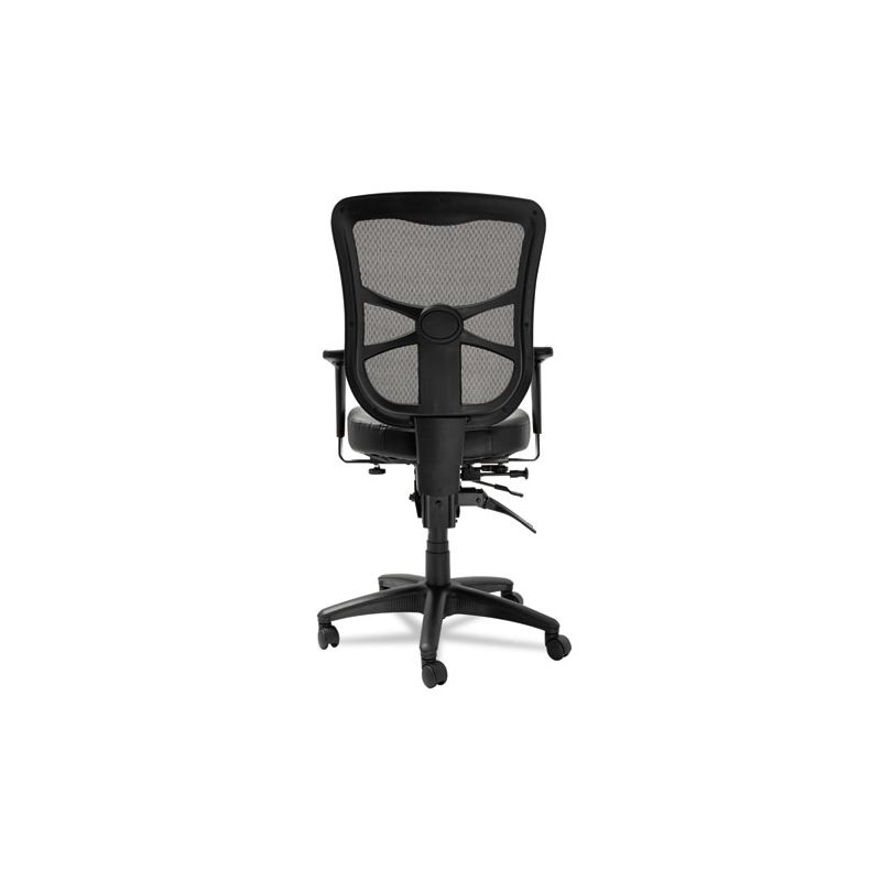 Alera Alera Elusion Series Mesh Mid-Back Multifunction Chair, Supports Up to 275 lb, 17.7" to 21.4" Seat Height, Black Model No ALEEL4215, 5 of 8