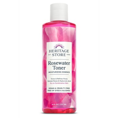 Heritage Store Rosewater Toner - 8 fl oz