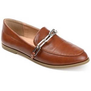 Journee Collection Womens Madison Slip On Round Toe Loafer Flats - 1 of 4