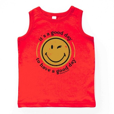 The Juniper Shop SmileyWorld It's A Good Day To Have A Good Day Circle Youth Tank Top