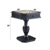 VisioGear Game Tables, Game Table with 2 Drawers, Game Table with Reversible Game Board for Adults and Kids, Black, 28"*28"*30" - 3 of 4
