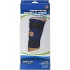 Sport Aid Neoprene Slip-On Knee Sleeve Open Patella XL Blue - 4 of 4