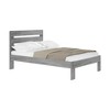 Plank+Beam Farmhouse Full Size Bed Frame with Plank Headboard, Solid Wood Platform Bed - 2 of 4