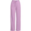 Lands' End Women's Serious Sweats High Rise Relaxed Straight Leg Pants - 3 of 3