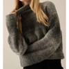Women's Ombr√© Striped Knit Sweater - PROMESA - 3 of 4