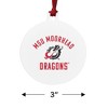 Minnesota State University Moorhead Dragons Aluminum Holiday Christmas Tree Ornament - 3 of 4