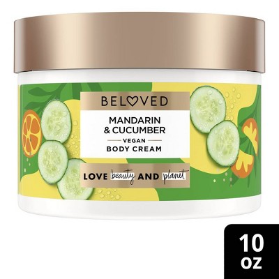 Beloved Mandarin & Cucumber Water Body Cream - 10oz