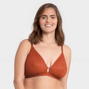 All.you.lively Women's Busty Mesh Trim Bralette : Target