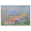 Art Remedy Monet - Gardener's House at Antibes Impresionism Landscape Wall Art Framed - 3 of 4