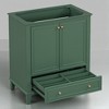 29.5" Bathroom Vanity Base Only, Solid Wood & MDF Cabinet with Adjustable Shelf, Storage Drawer, No Sink Included - 2 of 4