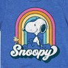 Boys' - Peanuts - Snoopy Rainbow Clouds Short Sleeve Graphic T-Shirt - 2 of 4