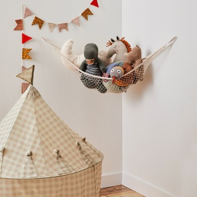 Corner Wall Toy Net Hammock for Stuffed Animals