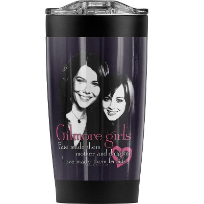 Gilmore Girls Fate And Love Steel Tumbler 20oz Coffee Travel Mug