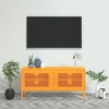 vidaXL TV Cabinet Mustard Yellow Steel Medium TV Cabinet Rectangular - 2 of 4