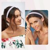 Unique Bargains Women's Anti Slip Fashion Artistic Plaid Headbands 0.67" Wide 2 Pcs - 2 of 4