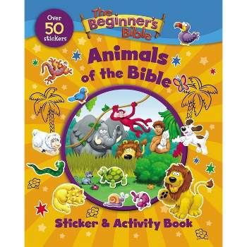The Beginner's Bible Animals of the Bible Sticker and Activity Book - (Paperback)