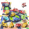TEMI Toddler Pull Back Car Toys for 1 2 3 Year Old Boy Girl, 12 Pieces Baby Toy Cars with Play Mat/Storage Bag, Baby Toys 12-18 Months - 2 of 3