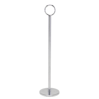 15" Table Number Stand Silver - Hortense B. Hewitt: Metal Holder for Weddings, Party Decorations, Adult Use