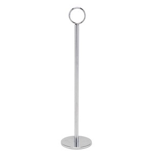 15" Table Number Stand Silver - Hortense B. Hewitt: Metal Holder for Weddings, Party Decorations, Adult Use - 1 of 1