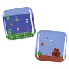 Nintendo Super Mario Bros. Collectors Bundle Gift Set - Figure, Pint Glass, Plate Set, Apron, and Coaster Set Multicoloured - 3 of 4