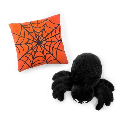 2pk Mini Decor Pillows Spider and Spider Web - Bullseye's Playground™