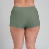 Calypsa Women's Plus Size Chlorine Resistant BoyShorts - 2 of 2
