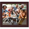 PosterPalooza | Linear Brown Picture Frame - UV Acrylic, Backing Board, Hanging Hardware Included - 2 of 4
