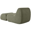 Anybear 44"L x 29"W x 27"H Modern Lounge Chair and Ottoman - 2 of 4