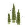 Vickerman Glitter Tree Set Tabletop Artificial Christmas Tree - 2 of 2
