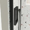 NicBex Shower Door 56-60" Wx74"H Sliding Shower Door with 5/16" (8mm) Tempered Glass with Reversible Installation - 3 of 4