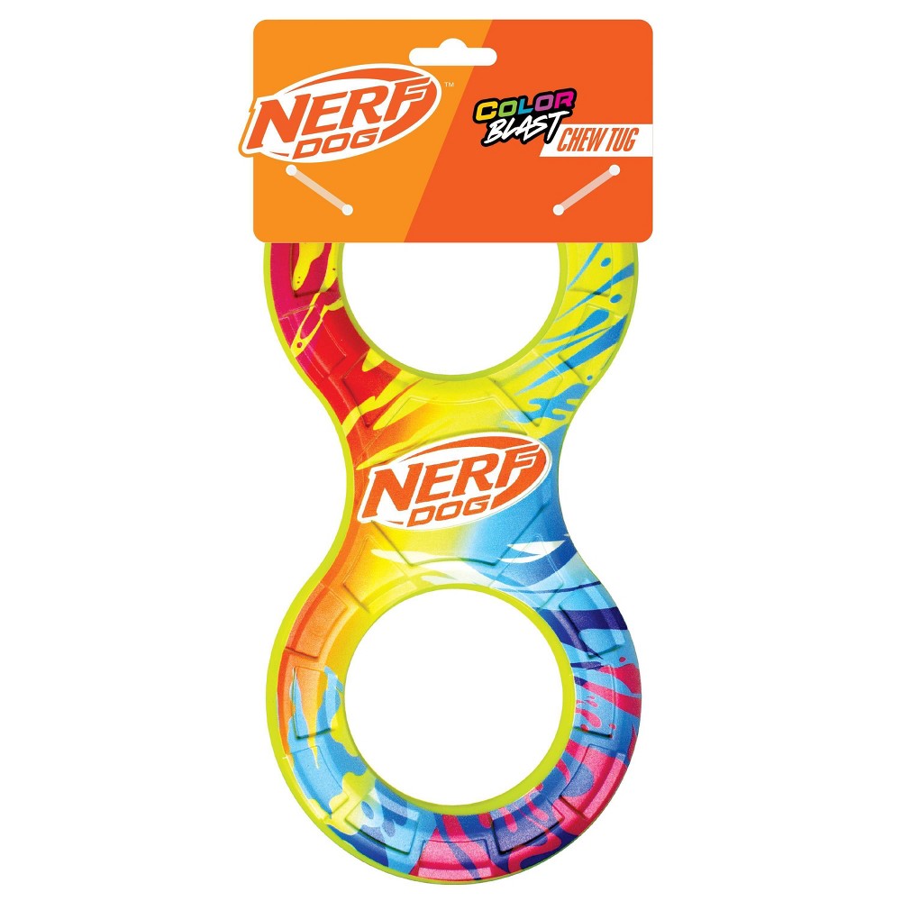 NERF TPR Color Blast Infinity Tug Dog Interactive Toys