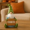 Gallerie II Sitting Gnome Holding "Thankful" Sign Decorative Thanksgiving Figurine - 2 of 4