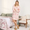 Lands' End Women's Flannel Long Sleeve Sleepshirt Nightgown - 4 of 4