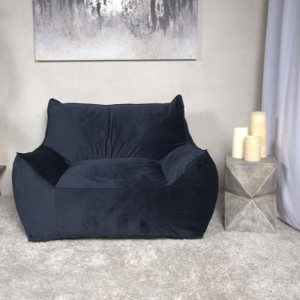 Sapphtopaz Lazy Bean Bag Chair with High-Density Foam, Cloud Couch with Armrests, Sofa Bed for Adults and Kids, Couch for Living Room - 1 of 4