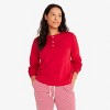 Primary Adult Organic Long Sleeve Henley Pj Top (Unisex Fit) - 3 of 3