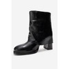 LORE - Black Patent Leather Block Heel Boot (Women) | Forever & Always Shoes - 4 of 4