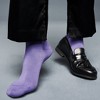 Solid Color Crew Cotton Dress Socks  from the Sock Panda (Men's Sizes, Adult Large) - 2 of 3
