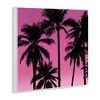 Stupell Industries Pink Tropical Sunset Palm Trees Wall Plaque Art - 3 of 4