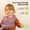 KeaBabies 2-Pack Silicone Bibs For Babies, Food Grade Silicone Baby Bibs for Eating, Feeding, Toddler Bibs, Boys, Girls - 2 of 4
