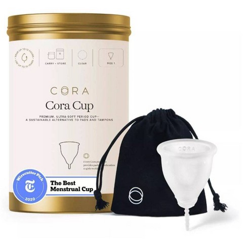 Cora Menstrual Cup &quot;the Cora Cup&quot; - Size 1 : Target