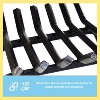 Achla Designs 18" Sturdy Tapered Wrought Iron Hearth Grate Black - 4 of 4