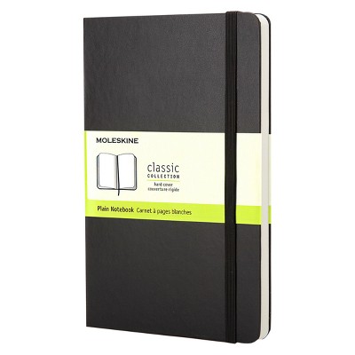 Moleskine A4 hard cover notebook, plain