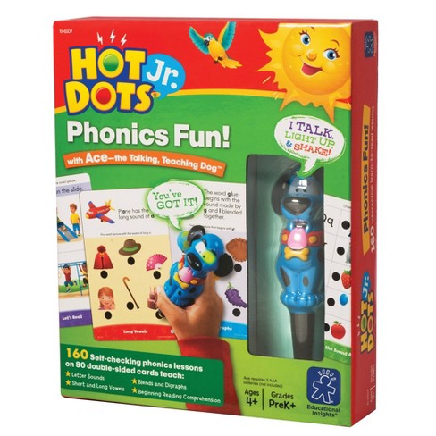 Educational Insights Hot Dots Jr. Interactive Storybook, 4 Books &  Interactive Hot Dots Audio Pen, Ages 3-6 : Target