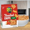 RITZ Toasted Chips Veggie Crackers, Party Snacks, 8.1 oz, Pack of 2 - 4 of 4