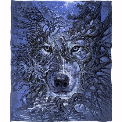 Wolf throw best sale blanket walmart