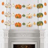 Big Dot of Happiness Fall Friends Thanksgiving - Friendsgiving Party DIY Decorations - Clothespin Garland Banner - 44 Pieces - 3 of 4